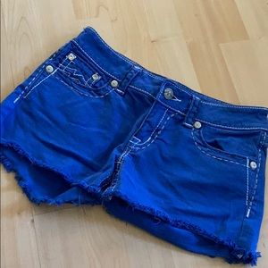 Miss Me Denim Shortie Shorts 💙